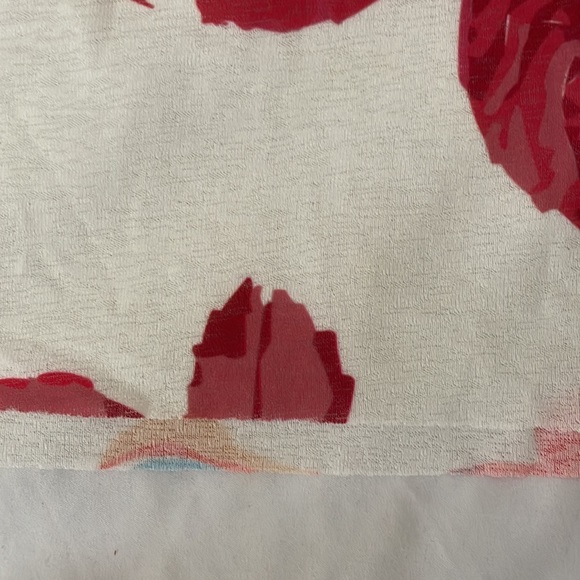 NWOT Zara long sleeve sheer top. Size M. White with beautiful floral pattern. - Picture 6 of 6